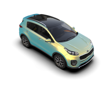 Bir markanın 3 boyutlu tasarımı - daha az genel bir araba