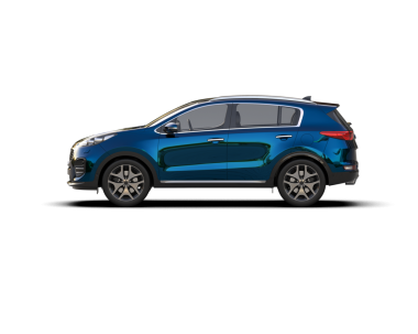 modern araba kırpma yolu ile beyaz arkaplanda izole.