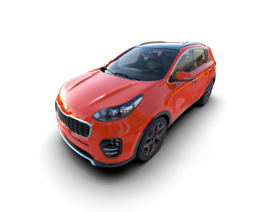 Bir markanın 3 boyutlu görüntülemesi - daha az genel SUV