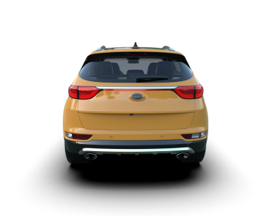 araba yan görünümü kırpma yolu ile siyah arkaplan izole