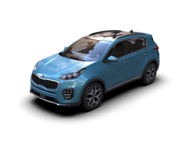 modern mavi araba beyaz zemin üzerinde 3 boyutlu.