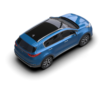 Beyaz arka planda modern bir araba. 3d oluşturma