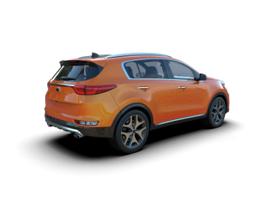 Beyaz arkaplandaki araba