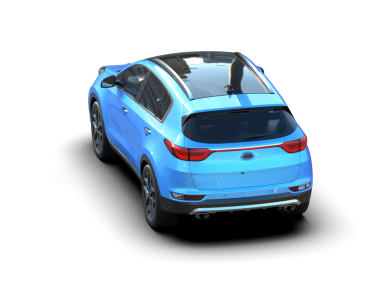 Bir markanın 3 boyutlu görüntülemesi - daha az genel SUV