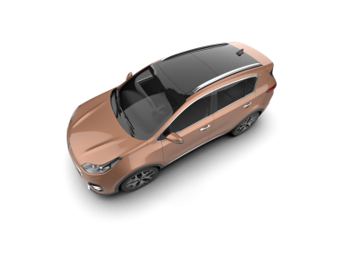 modern suv. 3d illüstrasyon