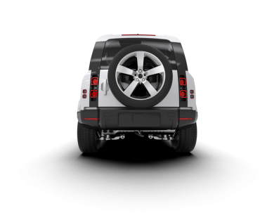 araba beyaz arkaplanda izole edildi