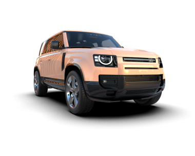 Stüdyo ortamında markasız bir SUV 'un 3 boyutlu çizimi.