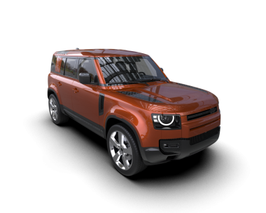 Siyah arka planda modern kompakt araba. 3d oluşturma.