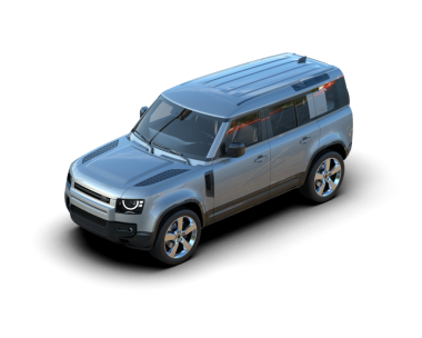 SUv beyaz arkaplanda izole edildi. 3D görüntüleme