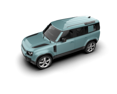 Beyaz stüdyo ortamında izole edilmiş 3 boyutlu markasız bir SUV.