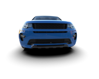 3 boyutlu arkaplan üzerinde modern bir araba