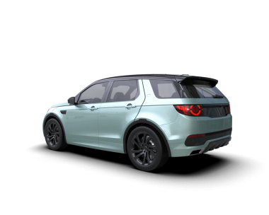 Modern araba arka planda izole edilmiş. 3D görüntüleme - illüstrasyon