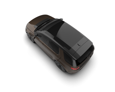 araba beyaz arkaplanda izole edildi