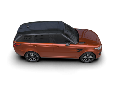 Araba arka planda izole. 3D görüntüleme - illüstrasyon