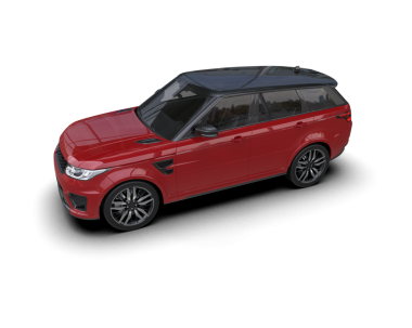 Beyaz arka planda lüks bir arabanın 3 boyutlu görüntüsü.