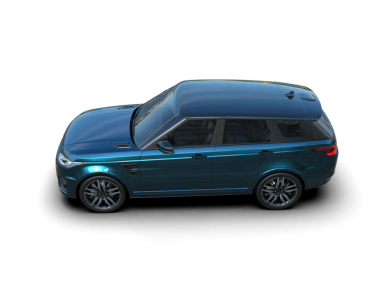 Beyaz arka planda izole edilmiş 3 boyutlu araba çizimi