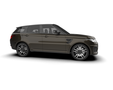 Siyah arka planda modern bir araba. 3d oluşturma.