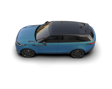 Siyah arka planda mavi bir araba