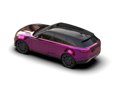 İzole edilmiş stüdyo arka planında daha az genel bir konsept arabanın 3 boyutlu çizimi