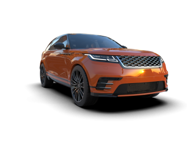 Siyah arka planda modern araba