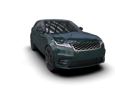 siyah arkaplan üzerinde modern araba 3 boyutlu görüntüleme