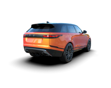 Modern lüks araba siyah arka planda izole edilmiş. 3d illüstrasyon