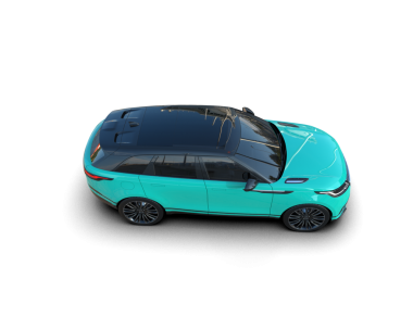 modern araba beyaz arkaplanda izole edildi