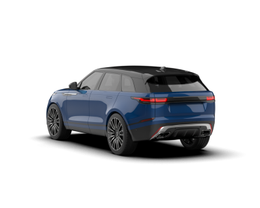 Mavi arka planı olan modern bir araba. 3d illüstrasyon