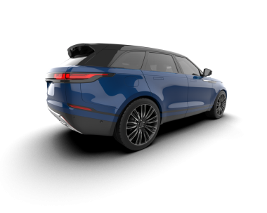 Modern lüks araba. 3d illüstrasyon