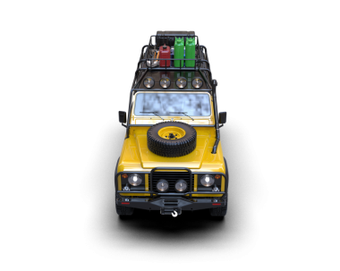 Bir arabanın 3 cg görüntüsü