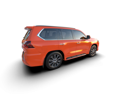 Beyaz arka planda modern bir araba. izole