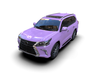 Daha az genel bir konsept arabanın 3 boyutlu çizimi