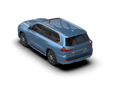 modern küçük mavi sedan