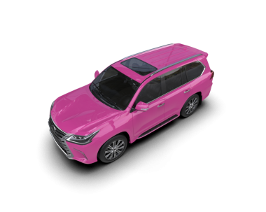 beyaz arka planda modern araba