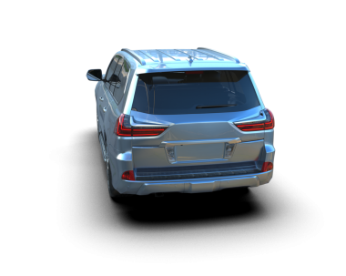 Bir markanın 3 boyutlu görüntülemesi - daha az genel SUV