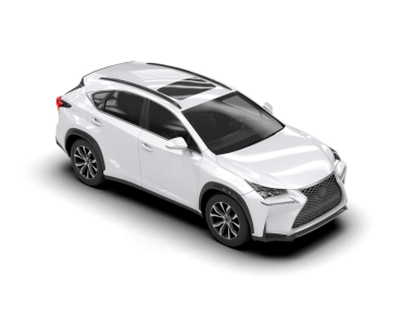 Modern araba. 3d oluşturma