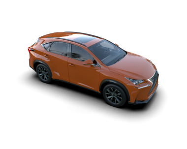 Siyah arka planda modern lüks bir araba. 3d oluşturma.