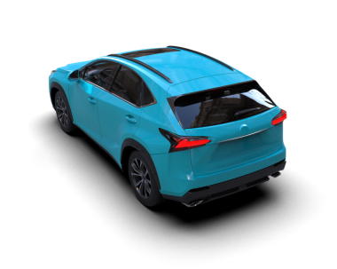 modern araba siyah zemin üzerinde 3 d illüstrasyon