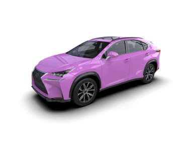 3 boyutlu bir araba.