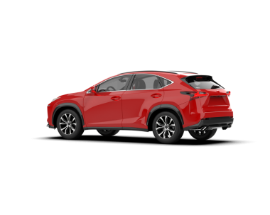 Modern araba. 3d oluşturma