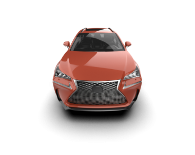 modern lüks araba arka planda izole