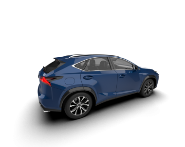 Modern araba. 3 Boyutlu Hazırlama.