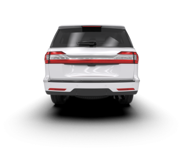 Siyah arka planda bir araba. 3d illüstrasyon.