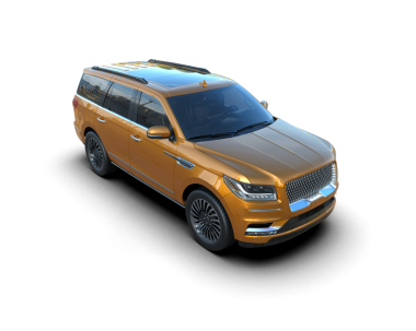 Modern araba arka planda izole edilmiş. 3D görüntüleme - illüstrasyon