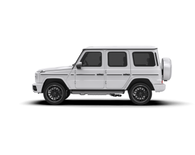 Beyaz arkaplandaki araba