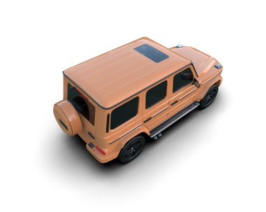 gerçekçi 3 boyutlu bir araba çizimi