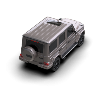 Stüdyo ortamında daha az genel bir konsept arabanın 3 boyutlu çizimi