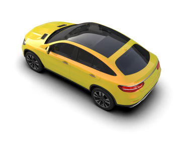 Modern lüks araba. 3 Boyutlu Hazırlama