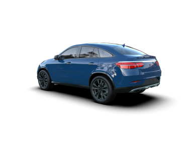 Siyah arkaplanda bir araba