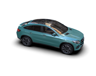 beyaz arka planda modern araba